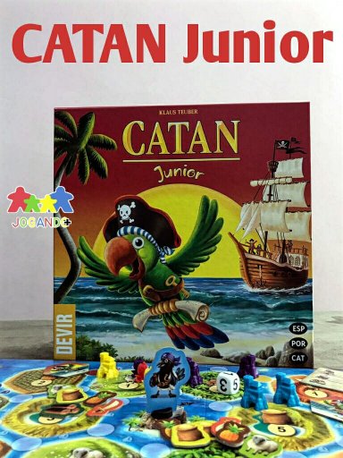 Jogo de tabuleiro infantil CATAN Junior