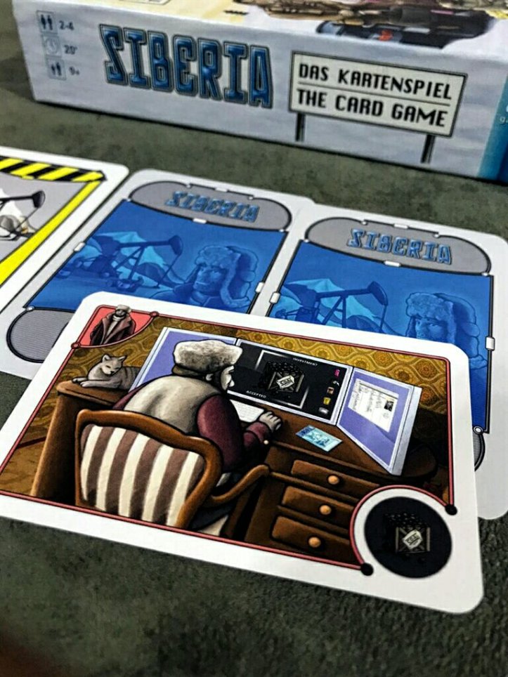 Jogo de cartas Siberia