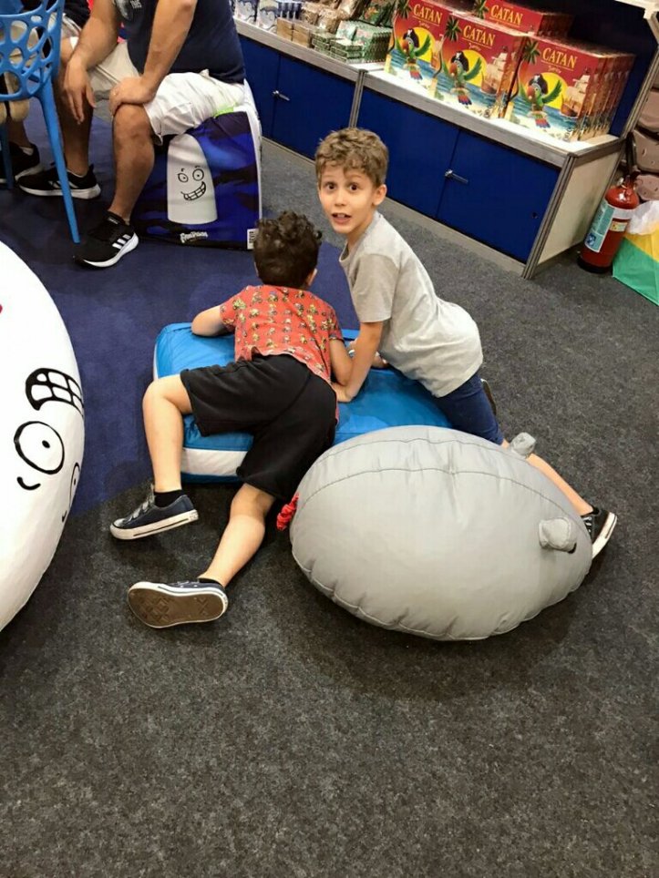 Evento Kids Festival SP Fantasma Blitz gigante