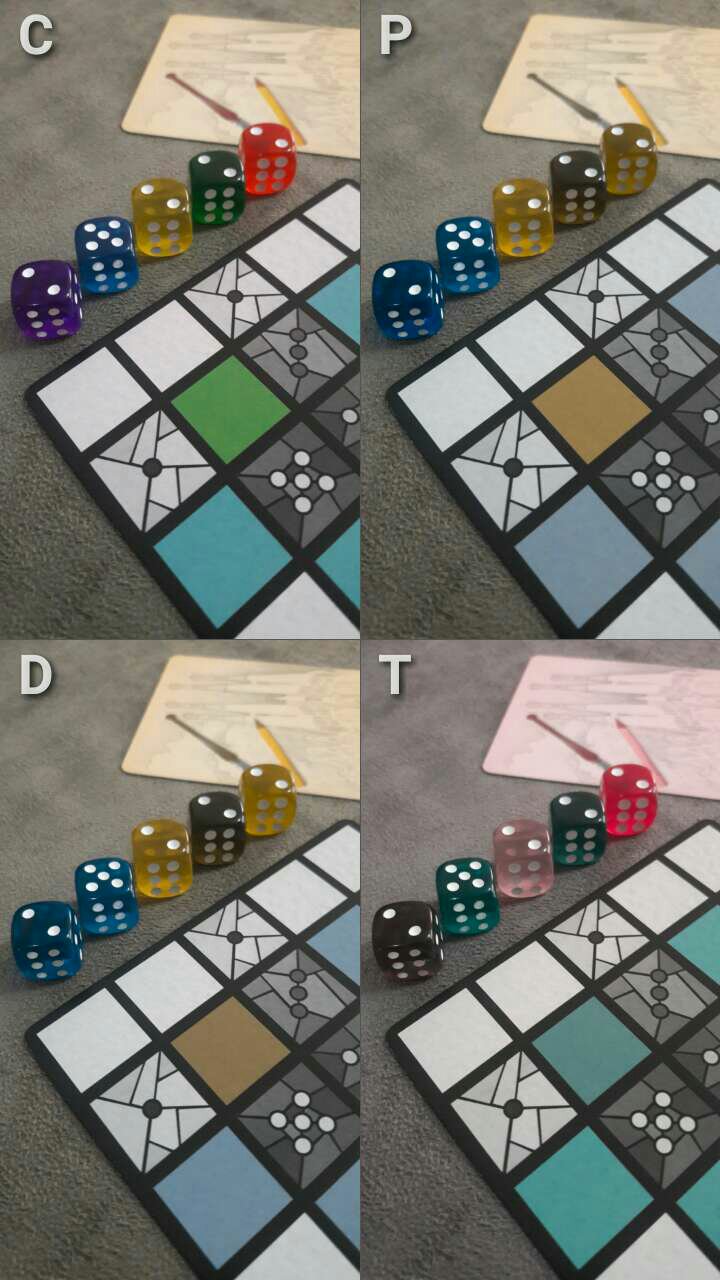 Acessibilidade jogo de tabuleiro Sagrada