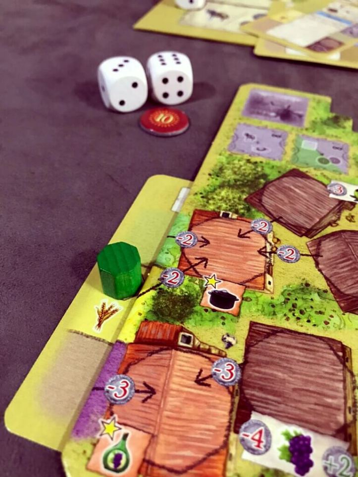 Jogo de tabuleiro La Granja