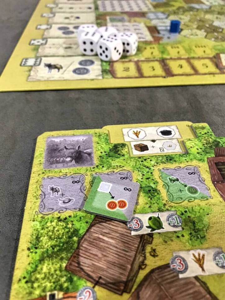 Jogo de tabuleiro La Granja