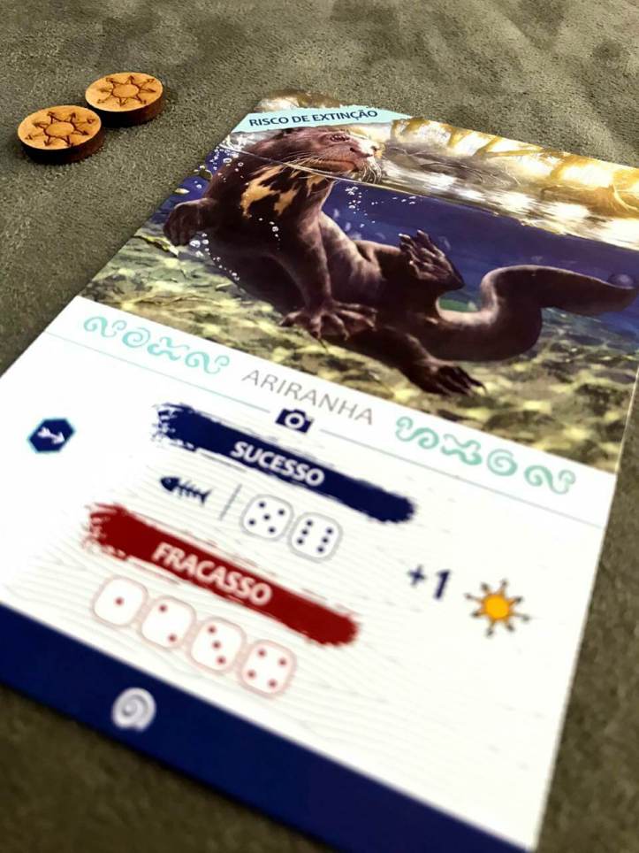 Jogo de tabuleiro Sobrevivência na Amazônia