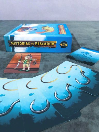 Jogo de tabuleiro Histórias de Pescador