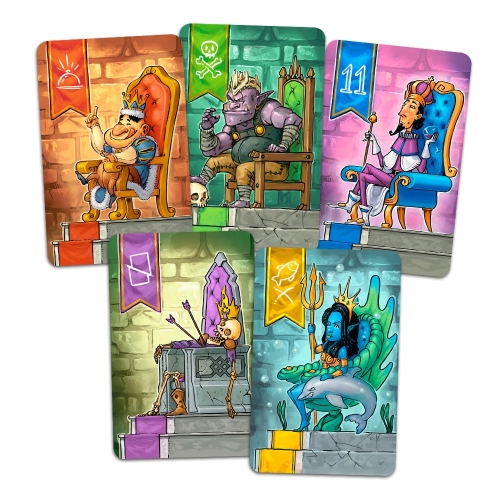 Jogo de tabuleiro Sirvam o REI