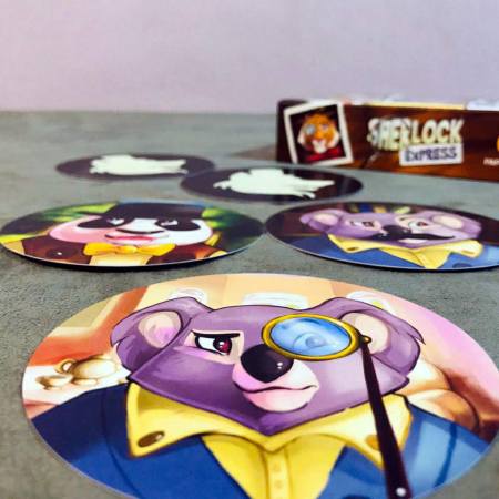 Jogo de tabuleiro Sherlock Express