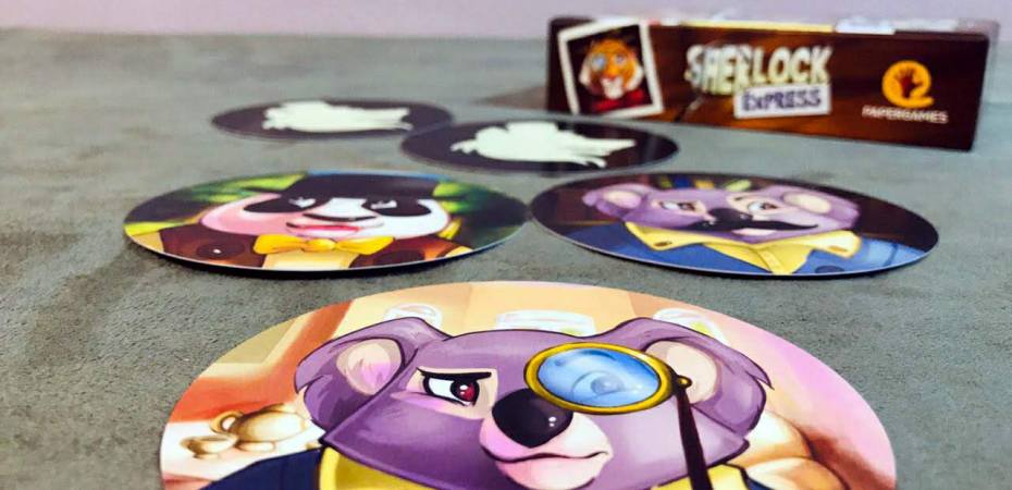 Jogo de tabuleiro Sherlock Express