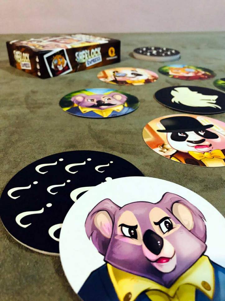 Jogo de tabuleiro Sherlock Express