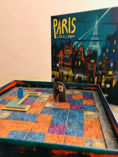 Jogo de tabuleiro PARIS