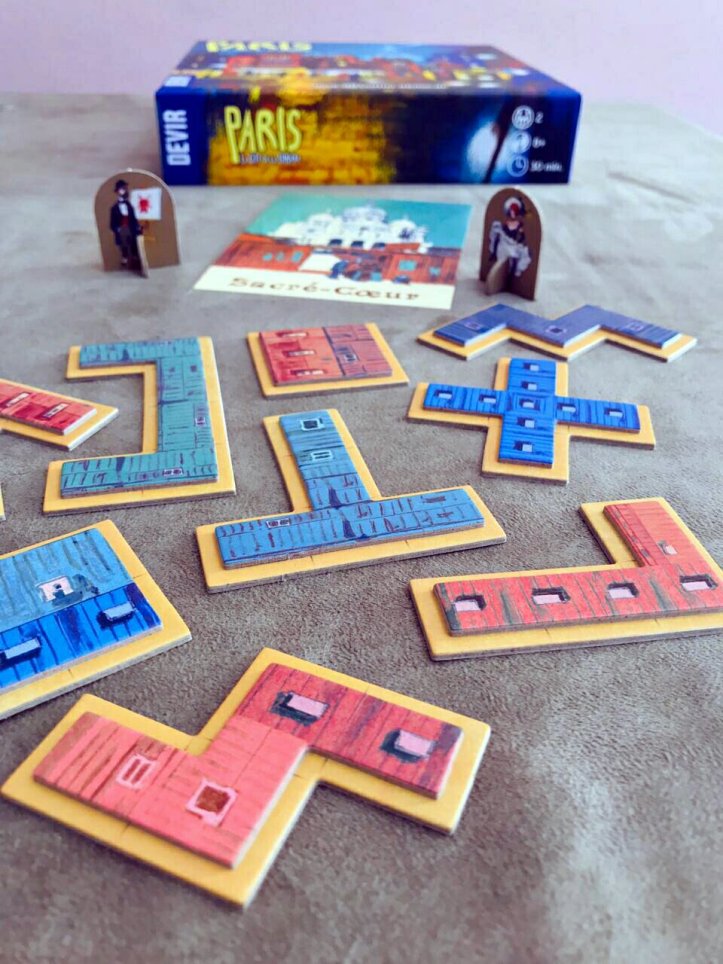 Jogo de tabuleiro PARIS