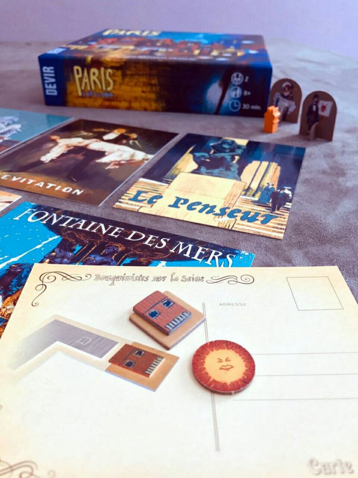 Jogo de tabuleiro PARIS