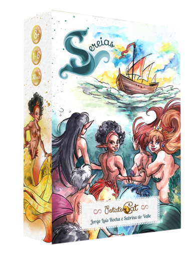 Jogo de tabuleiro Sereias