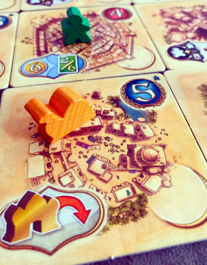 Jogo de tabuleiro Five Tribes