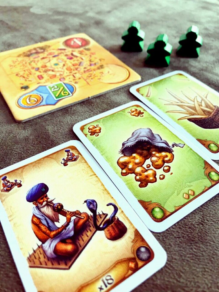 Jogo de tabuleiro Five Tribes