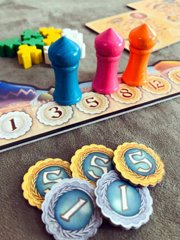 Jogo de tabuleiro Five Tribes