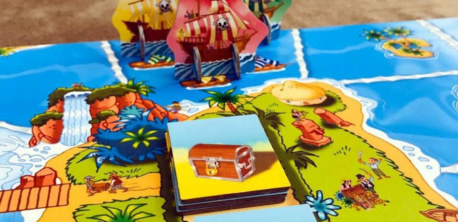 Jogo de tabuleiro Capitão Silver