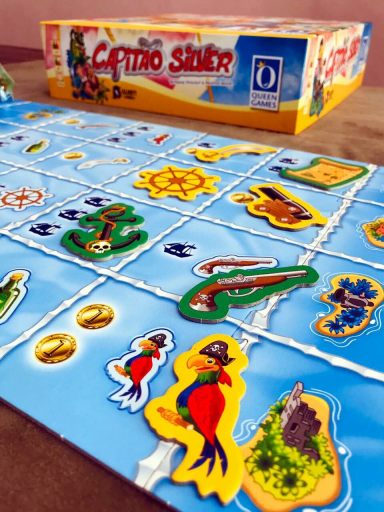 Jogo de tabuleiro Capitão Silver
