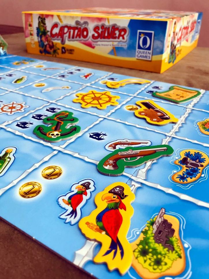 Jogo de tabuleiro Capitão Silver