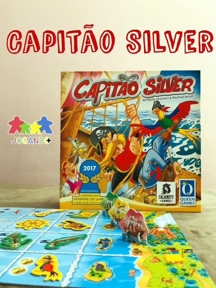Jogo de tabuleiro Capitão Silver