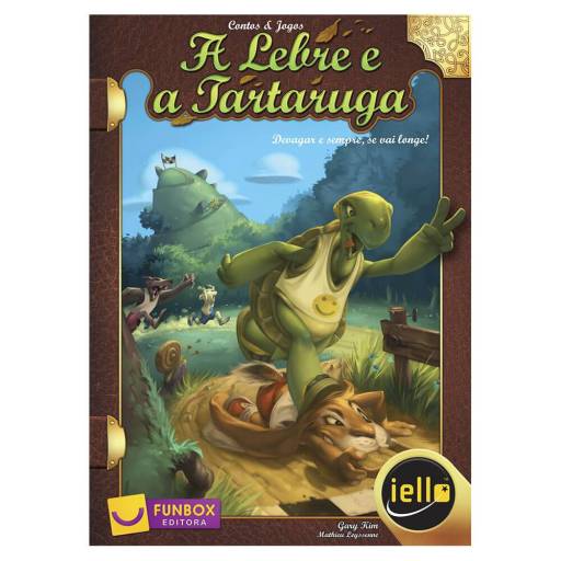 Jogo de tabuleiro a Lebre e a Tartaruga