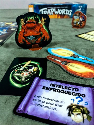 Jogo de tabuleiro TRAPWORDS