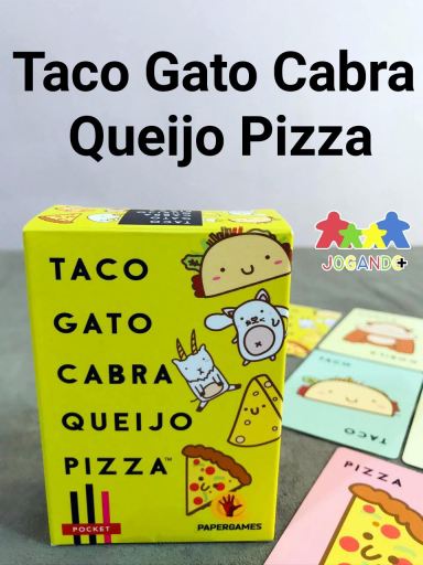 Jogo de tabuleiro Taco Gato Cabra Queijo Pizza