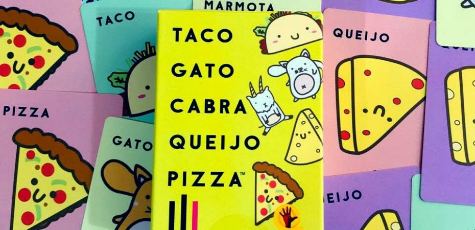 Jogo de tabuleiro Taco Gato Cabra Queijo Pizza