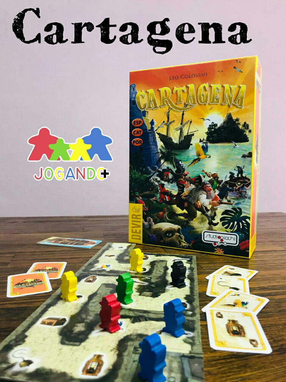 Jogo de tabuleiro Cartagena