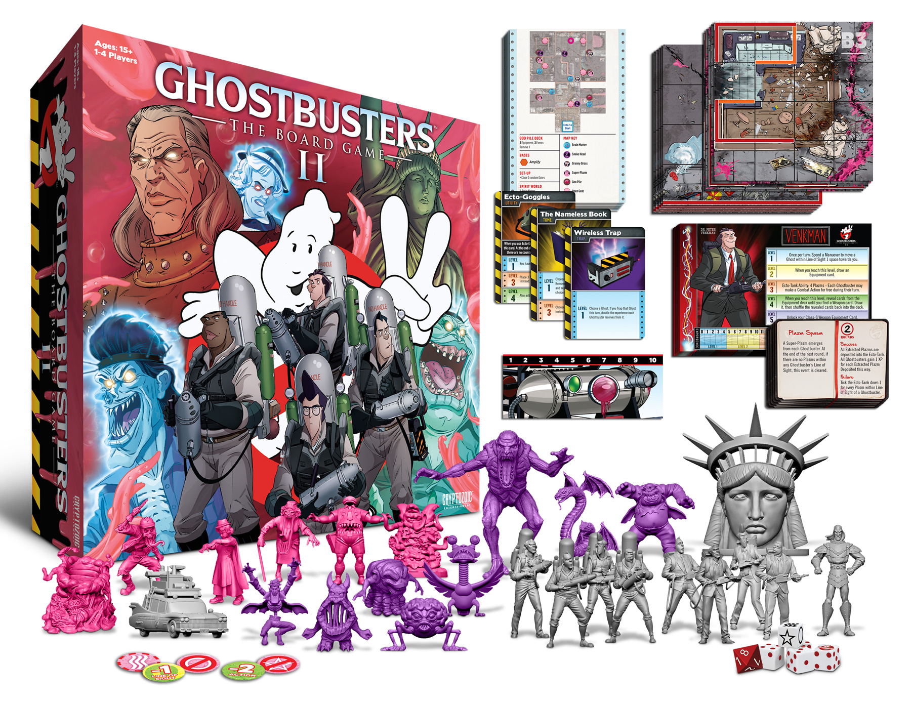 Jogo de tabuleiro Ghostbusters