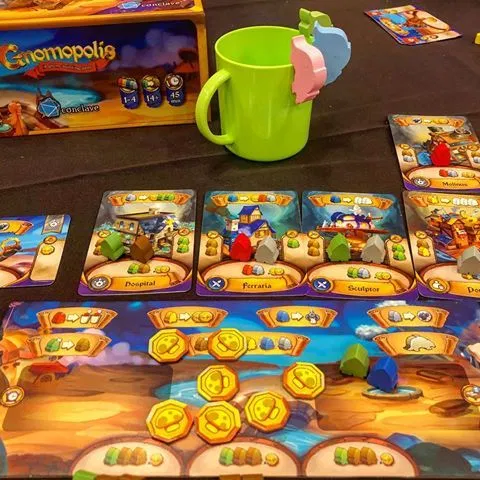 Jogo de tabuleiro Gnomopolis