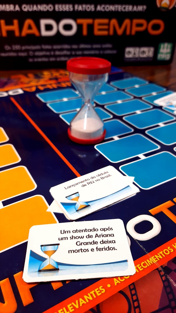 Jogo de tabuleiro Linha do Tempo