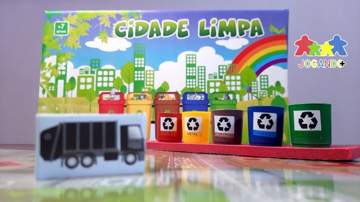 Jogo de tabuleiro Cidade Limpa