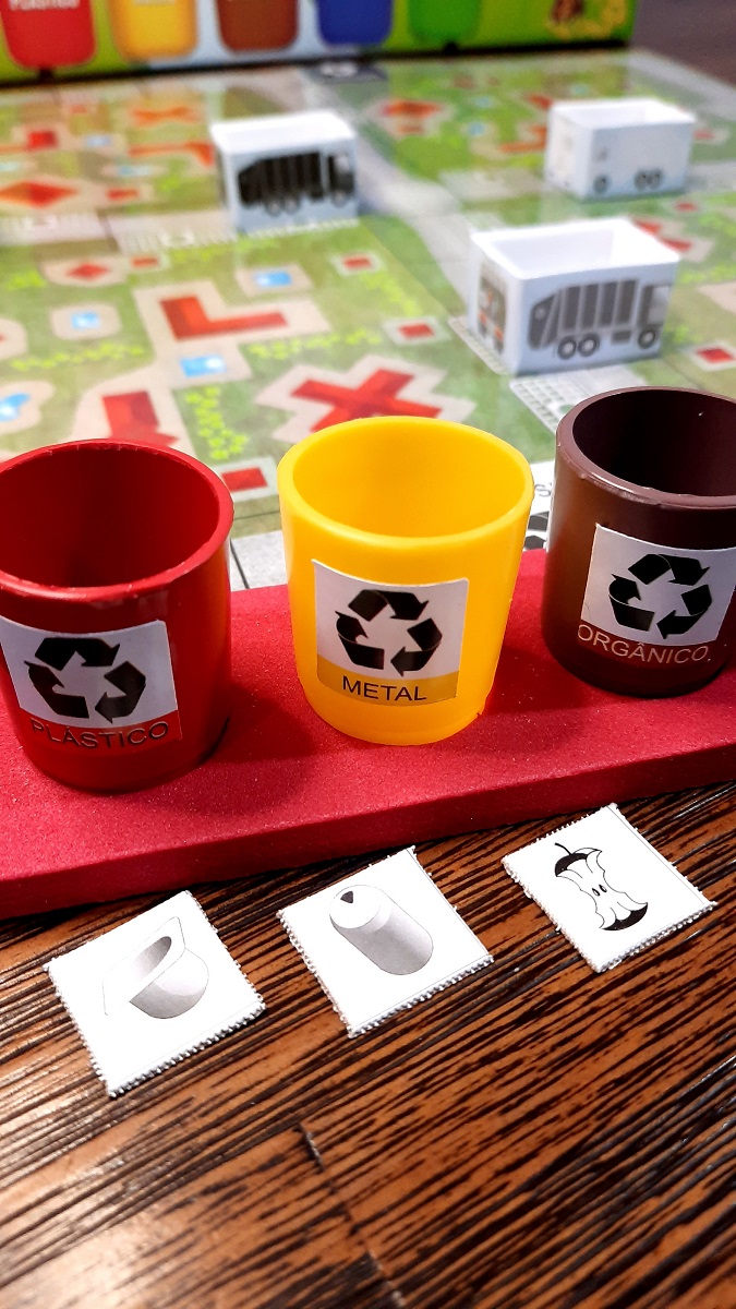 Jogo de tabuleiro Cidade Limpa