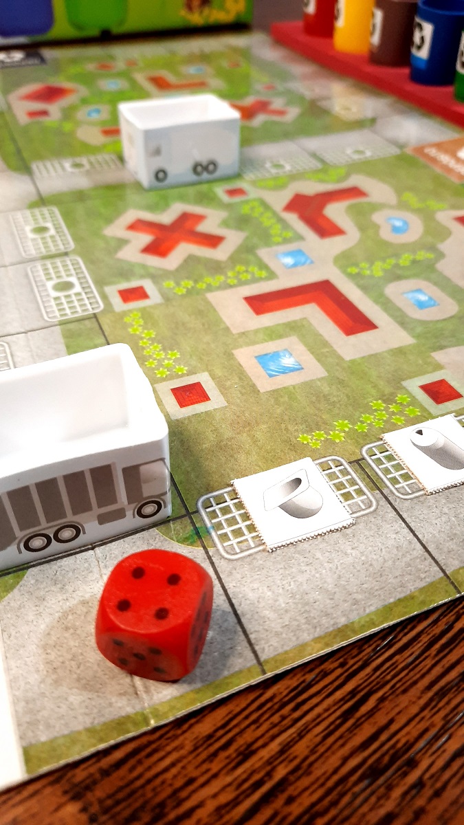 Jogo de tabuleiro Cidade Limpa