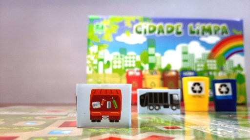 Jogo de tabuleiro Cidade Limpa