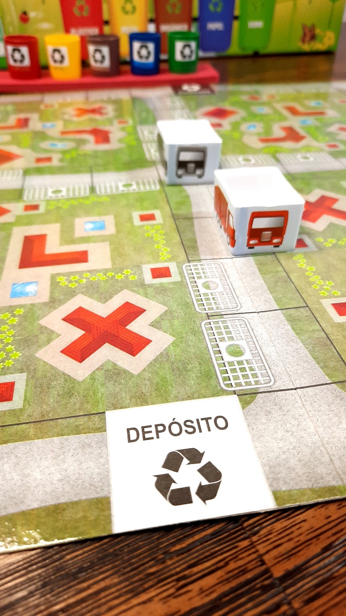 Jogo de tabuleiro Cidade Limpa