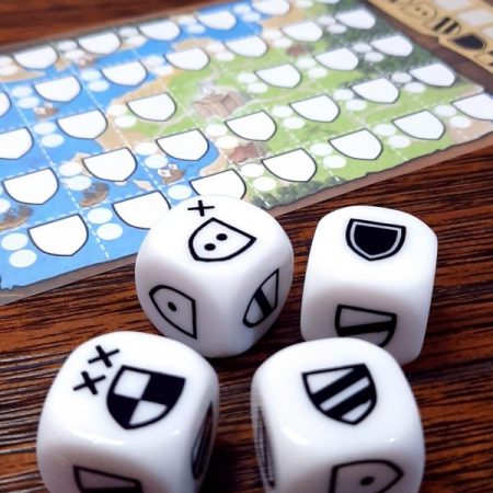 Jogo de tabuleiro Kingdomino Duel