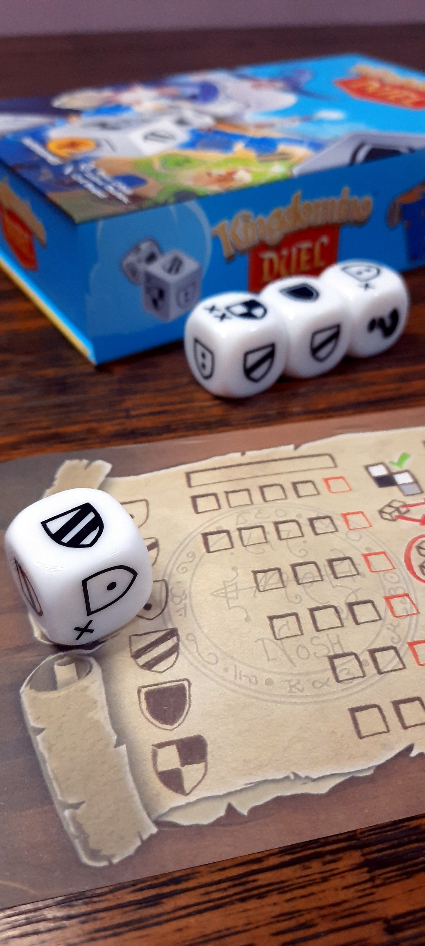 Jogo de tabuleiro Kingdomino DUEL