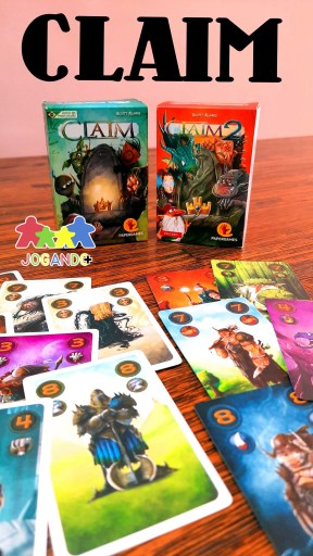 Jogo de cartas CLAIM