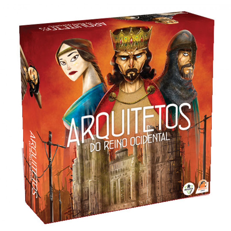 Jogo de tabuleiro Arquitetos do Reino Ocidental