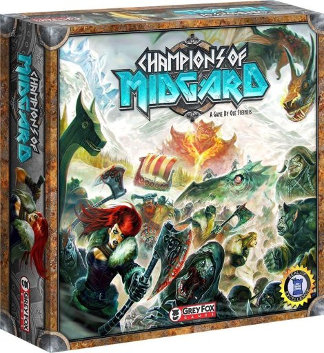Jogo de tabuleiro Campeões de Midgard