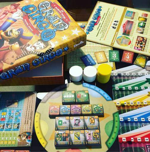Jogo de tabuleiro Gran Circo