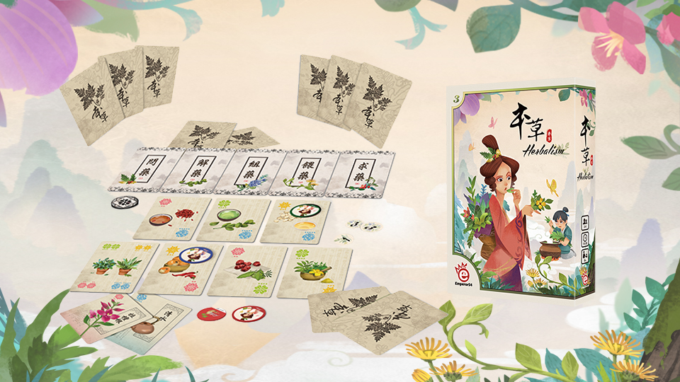 Jogo de tabuleiro Herbalism