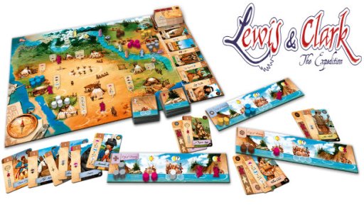 Jogo de tabuleiro Lewis & Clark
