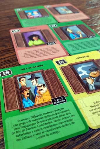 Jogo de tabuleiro O Cortiço