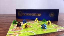 Jogo de tabuleiro Carcassonne