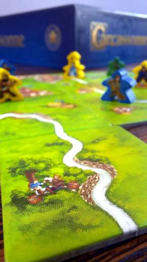 Jogo de tabuleiro Carcassonne