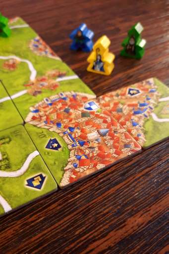 Jogo de tabuleiro Carcassonne