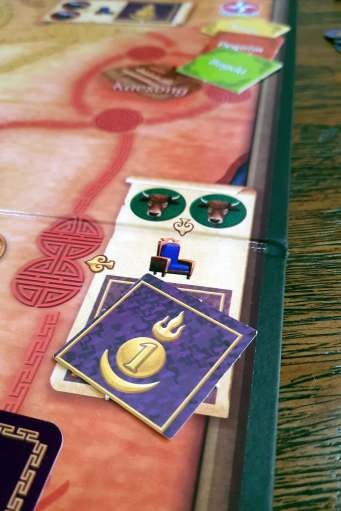 Jogo de tabuleiro Herdeiros de Khan