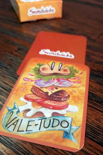 Jogo de cartas Sanduíche